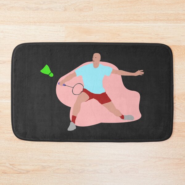 Item preview, Badminton Netting Flat Illustration designed and sold by socozora.