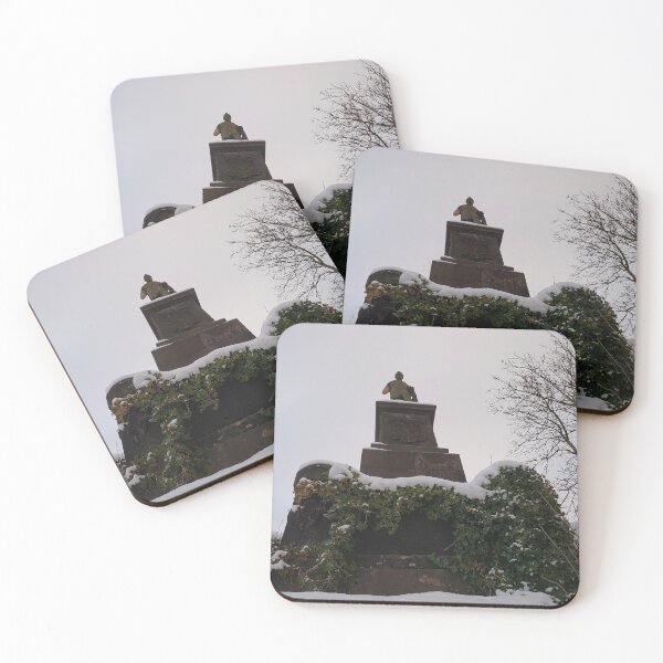 Item preview, Snowy and Ivy-Covered Glasgow Necropolis Monument designed and sold by FlikeNoir.
