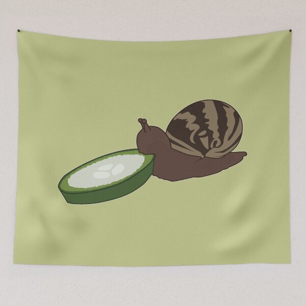 Item preview, Snail Cucumber Meme designed and sold by Rzera-.
