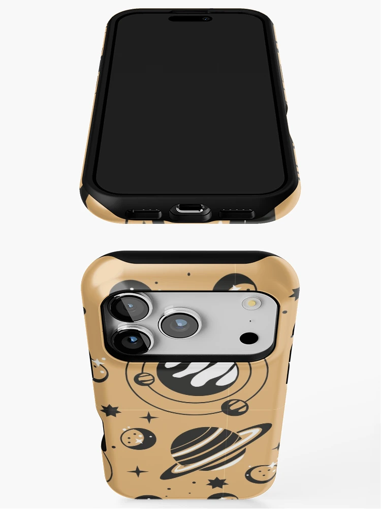 Thumbnail 3 of 4, iPhone Case, Planets designed and sold by Patternsonly.