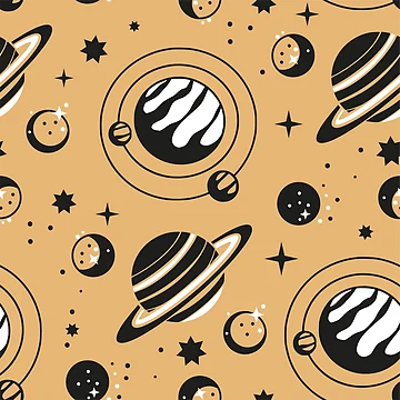 Artwork thumbnail, Planets by Patternsonly