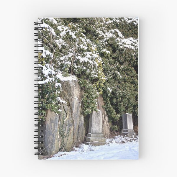 Item preview, Snowy Rocky Grave Markers in Glasgow's City Necropolis designed and sold by FlikeNoir.