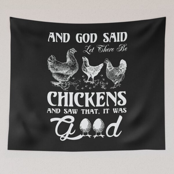 Item preview, And God Said Let There Be Chickens And Saw That It Was Good designed and sold by jamielottie.
