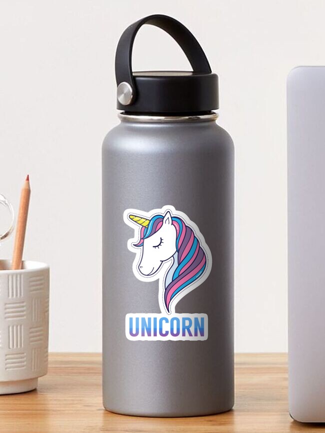 Thumbnail 1 of 3, Sticker, Perfect unicorn designed and sold by Semapemodiba.
