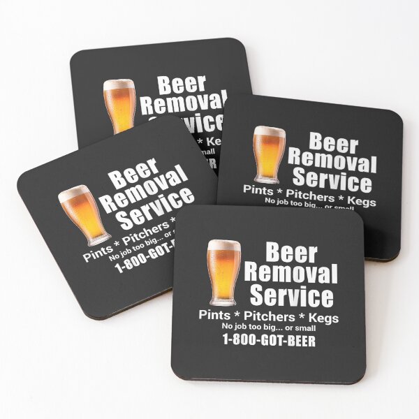 Item preview, Beer Removal Service No Job Is Too Big Or Small On Back designed and sold by jamielottie.