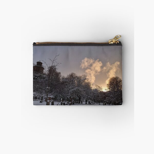 Item preview, Sunrise Behind Steam Over Glasgow's City Necropolis designed and sold by FlikeNoir.