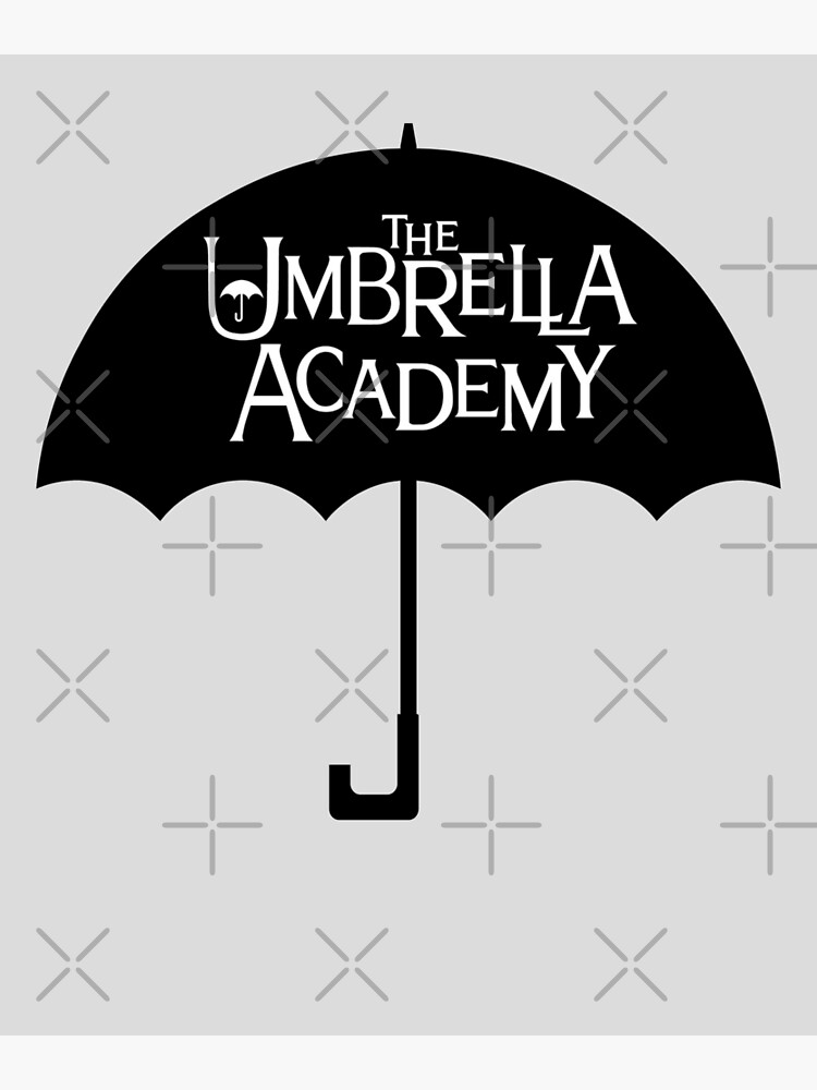 Umbrella Academy Logo Sticker for Sale by dewdrop-designs