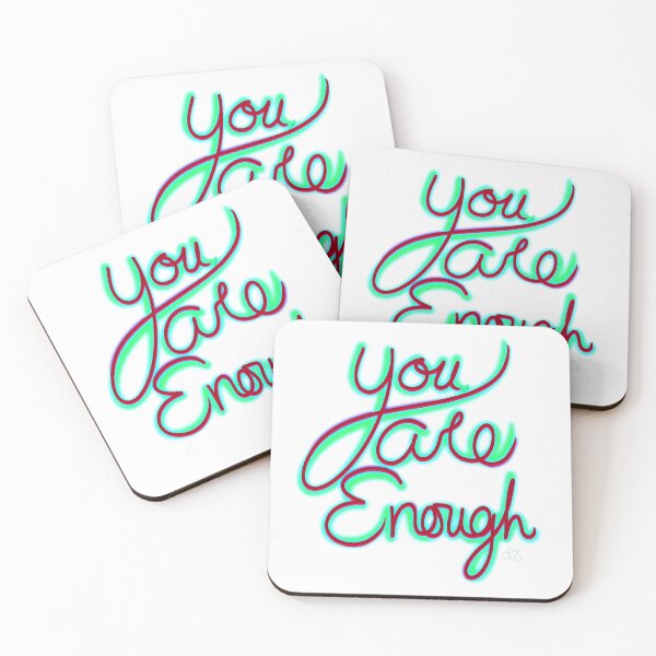 Item preview, You Are Enough (Lettering Only) designed and sold by Owltistic.