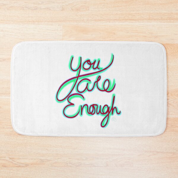 Item preview, You Are Enough (Lettering Only) designed and sold by Owltistic.