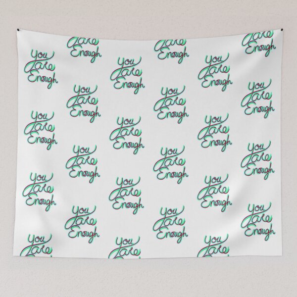 Item preview, You Are Enough (Lettering Only) designed and sold by Owltistic.