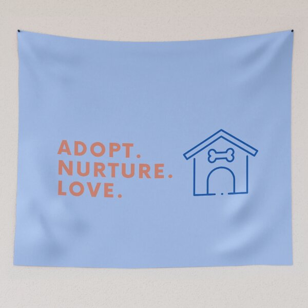 Item preview, Adopt Nurture Love - Dog Care designed and sold by myteebaq.