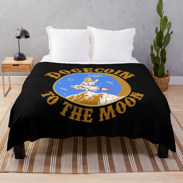 Item preview, DOGECOIN To The Moon - Cool Men's Moon Astronaut designed and sold by The Full Cart.
