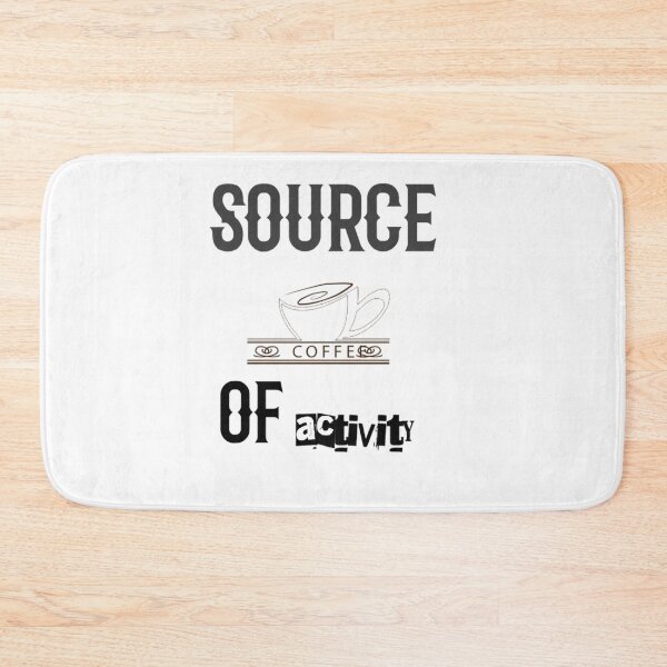 Item preview, Coffee source of activity  t-shirt  designed and sold by Frangi_Pane_ Magazine.