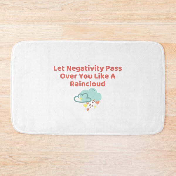 Item preview, Negativity Passes Like A Raincloud designed and sold by minynature.