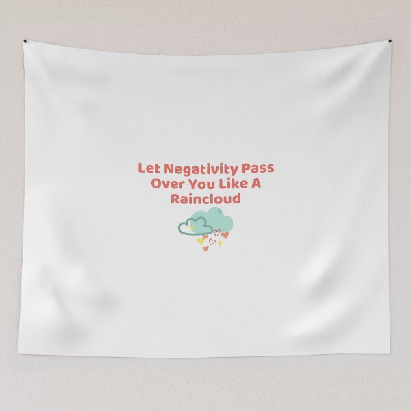 Item preview, Negativity Passes Like A Raincloud designed and sold by minynature.