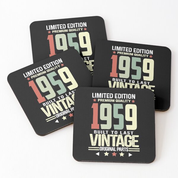 Item preview, Vintage 1959 - Retro Birthday designed and sold by MeroniGDesign.