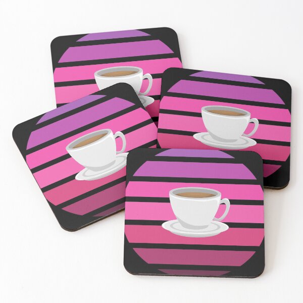 Item preview, Coffee Vintage Retro Sunset designed and sold by crazycoffeefan.