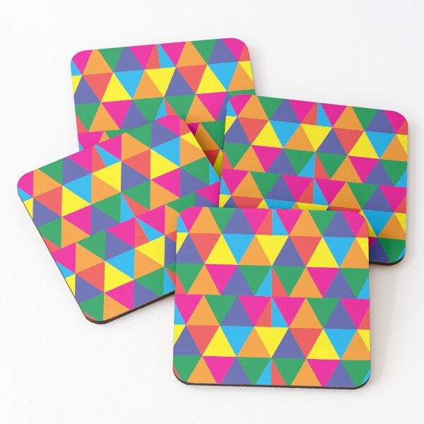 Item preview, Multicolor Trifecta Pattern designed and sold by miraclemaker.