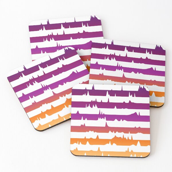 Item preview, Chromatographic Sunset designed and sold by Artsy-Chemist.