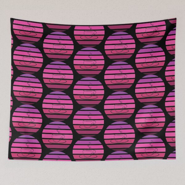 Item preview, Coffee Vintage Retro Sunset designed and sold by crazycoffeefan.