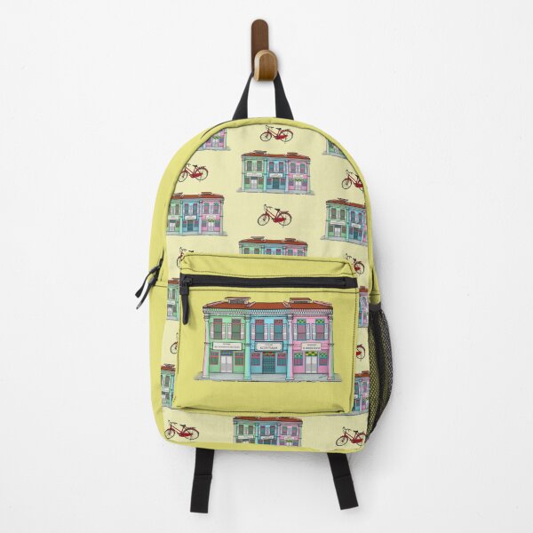 Item preview, PERANAKAN SHOPHOUSE Yellow designed and sold by designsMM.