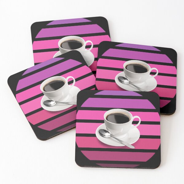 Item preview, Coffee Vintage Retro Sunset designed and sold by crazycoffeefan.