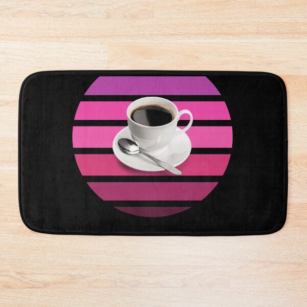 Item preview, Coffee Vintage Retro Sunset designed and sold by crazycoffeefan.