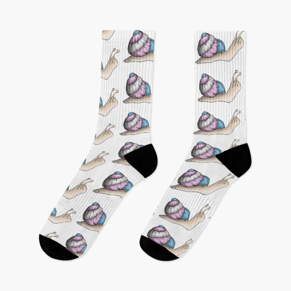 Item preview, Transgender Pride Flag Snail designed and sold by LoveYourselfCreative.