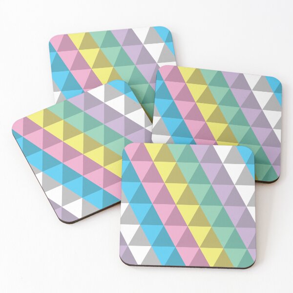 Item preview, Pastel Trifecta Pattern designed and sold by miraclemaker.
