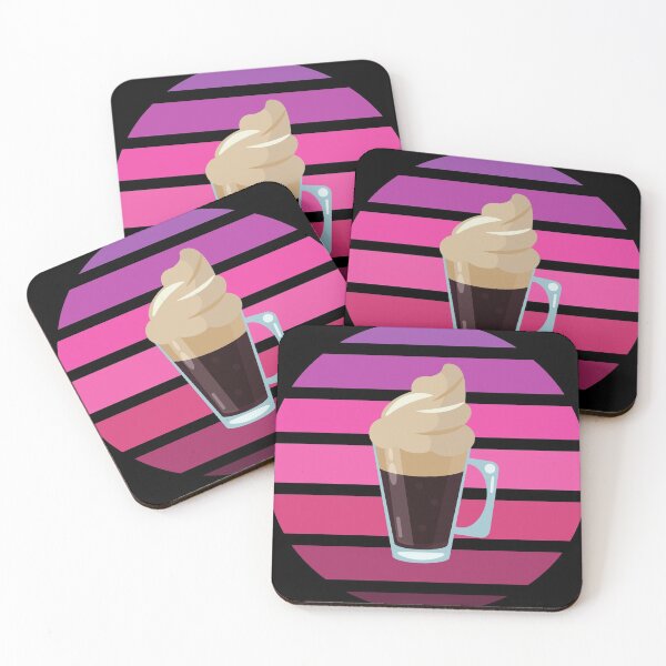 Item preview, Coffee Vintage Retro Sunset designed and sold by crazycoffeefan.
