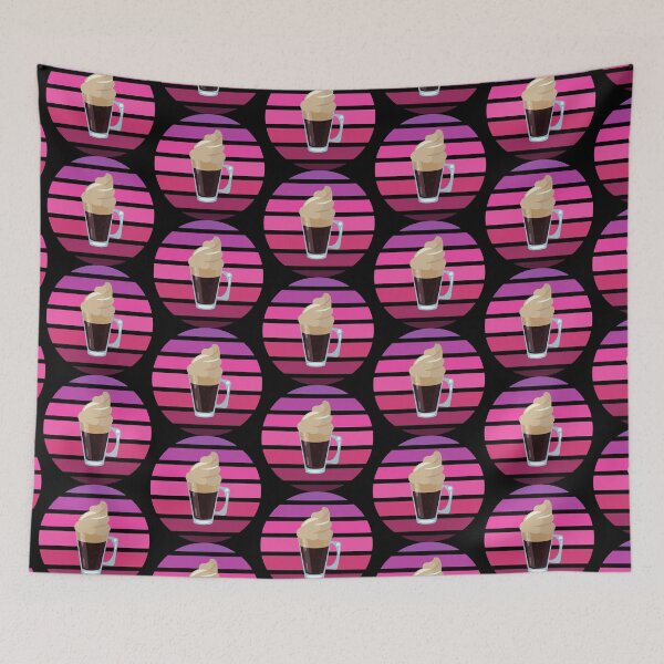 Item preview, Coffee Vintage Retro Sunset designed and sold by crazycoffeefan.