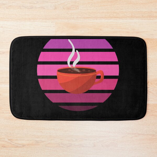 Item preview, Coffee Vintage Retro Sunset designed and sold by crazycoffeefan.