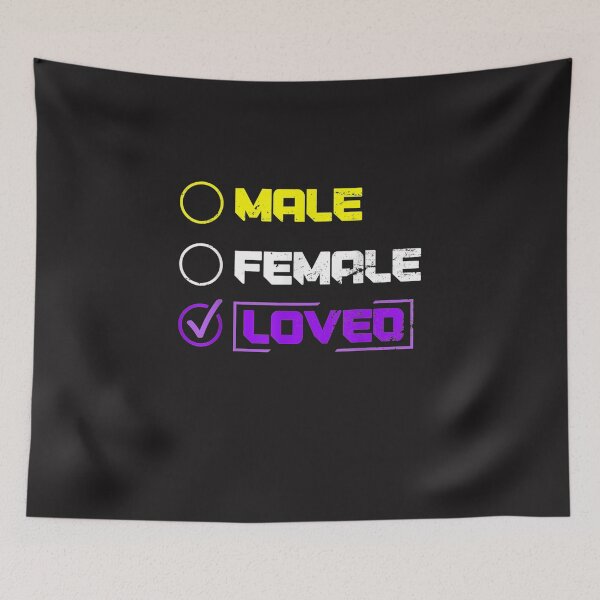 Item preview, Not Male Nor Female, I'm Enby LGBT Gift Loved Non-Binary, Non-bianry Flag Pride designed and sold by Linh-1.