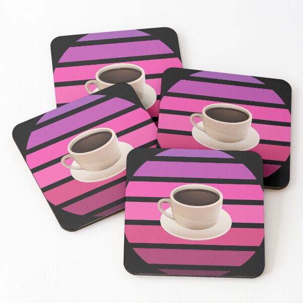 Item preview, Coffee Vintage Retro Sunset designed and sold by crazycoffeefan.