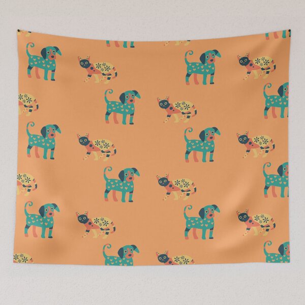 Item preview, Cat and Dog designed and sold by KhataCloset.
