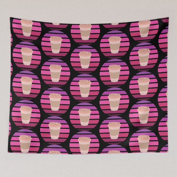 Item preview, Coffee Vintage Retro Sunset designed and sold by crazycoffeefan.