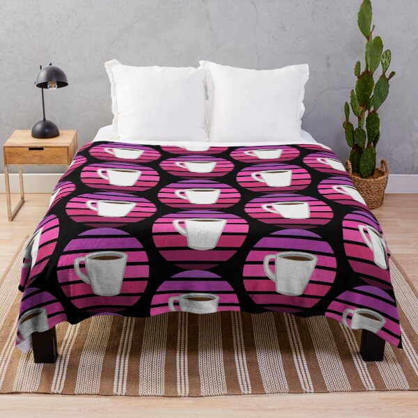 Item preview, Coffee Vintage Retro Sunset designed and sold by crazycoffeefan.