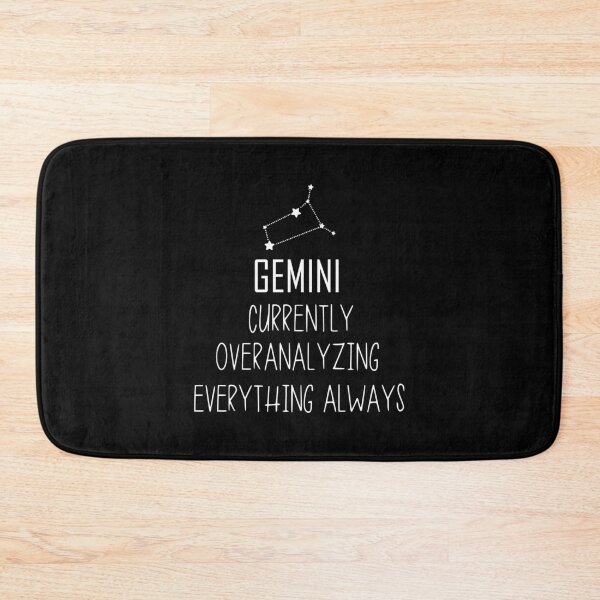 Item preview, Gemini Currently Overanalyzing Everything always Zodiac Sign gift omniscience, Birthday Gift, Horoscope    Funny Meme Gift for Best Friend designed and sold by joygift369.