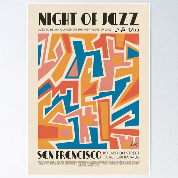 Night Of jazz Poster