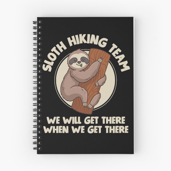 Item preview, Sloth Hiking Hiker designed and sold by CreativeGiftShp.
