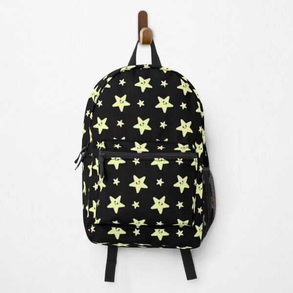 Item preview, Kawaii Cute Star Pattern in Black designed and sold by Kelly Leung.