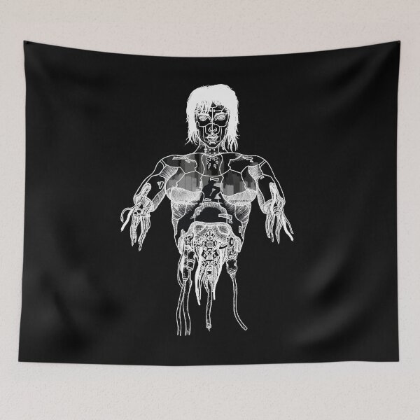 Item preview, Ghost soldier in shell design action anime  designed and sold by HoltonAnna.
