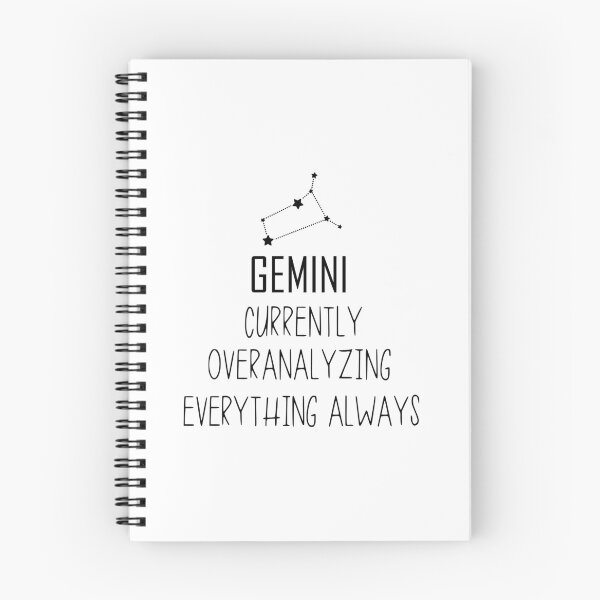 Item preview, Gemini Currently Overanalyzing Everything always Zodiac Sign gift omniscience, Birthday Gift, Horoscope    Funny Meme Gift for Best Friend designed and sold by joygift369.