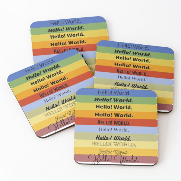 Item preview, Hello World designed and sold by A-J-Designz.