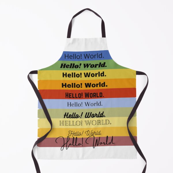 Item preview, Hello World designed and sold by A-J-Designz.