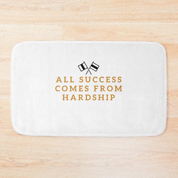 Item preview, All Success Comes From Hardship designed and sold by minynature.