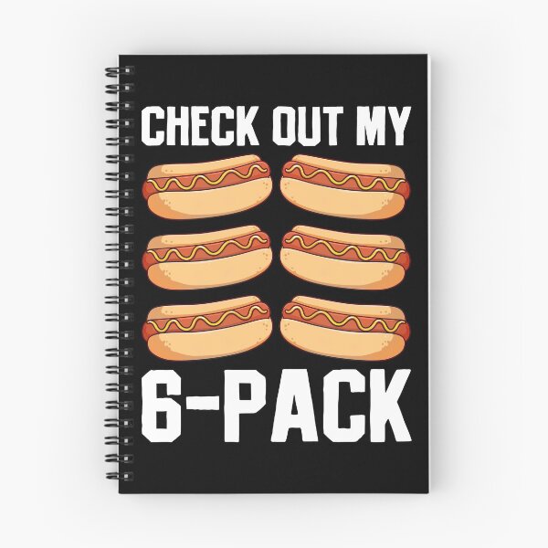 Item preview, Hotdog 6 Pack Workout designed and sold by CreativeGiftShp.