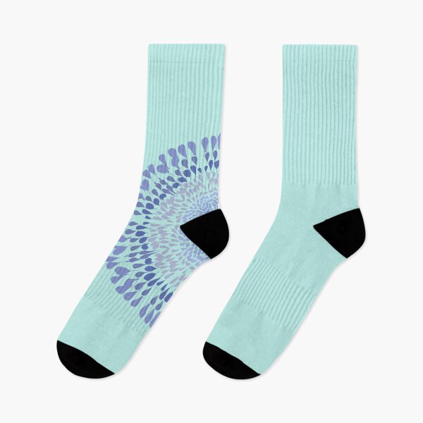 Item preview, Shibori water drops tye and die japanese pictorial art motif designed and sold by skiair.