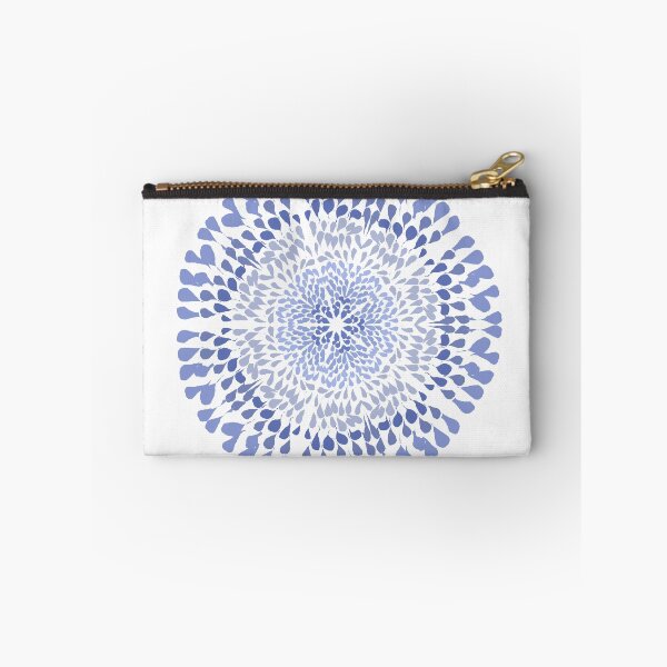 Item preview, Shibori water drops tye and die japanese pictorial art motif designed and sold by skiair.