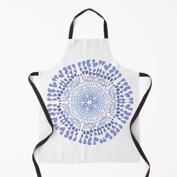 Item preview, Shibori water drops tye and die japanese pictorial art motif designed and sold by skiair.